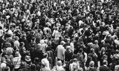 Photo of a populated crowd